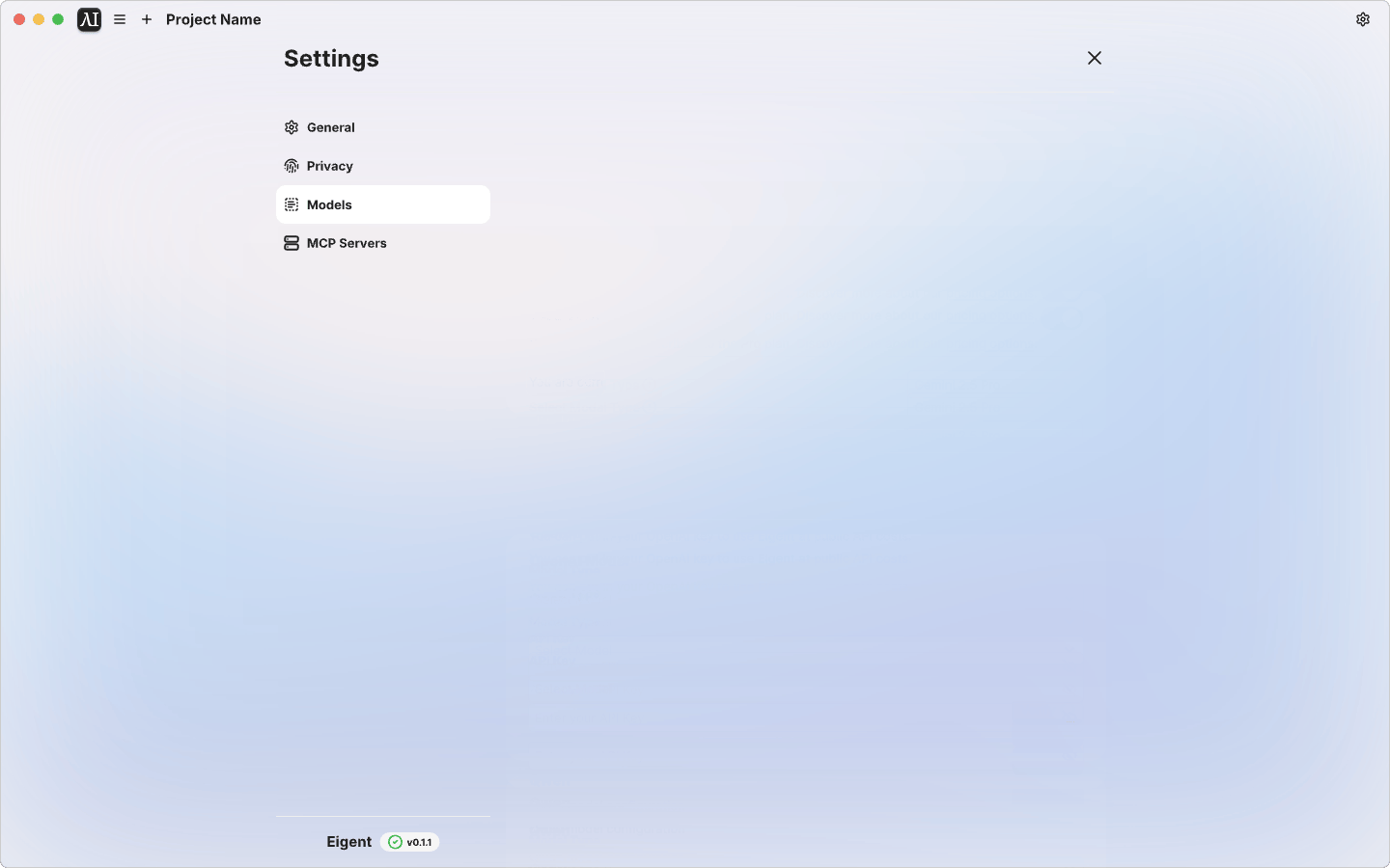 Deploy Eigent locally with your preferred models.