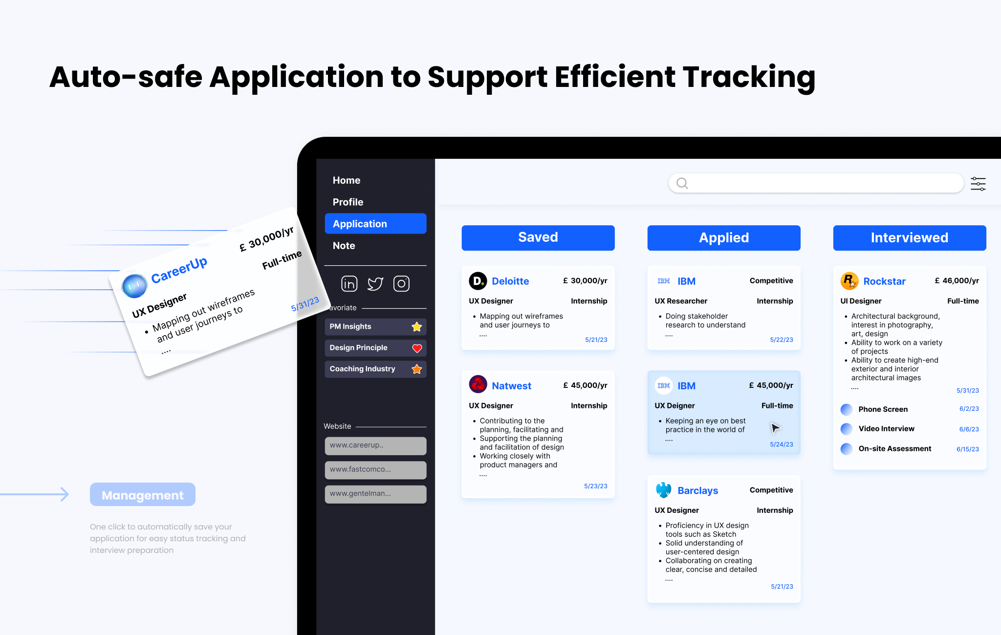 Application Management